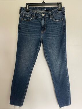 Old Navy Women's Dark Blue Skinny Jeans